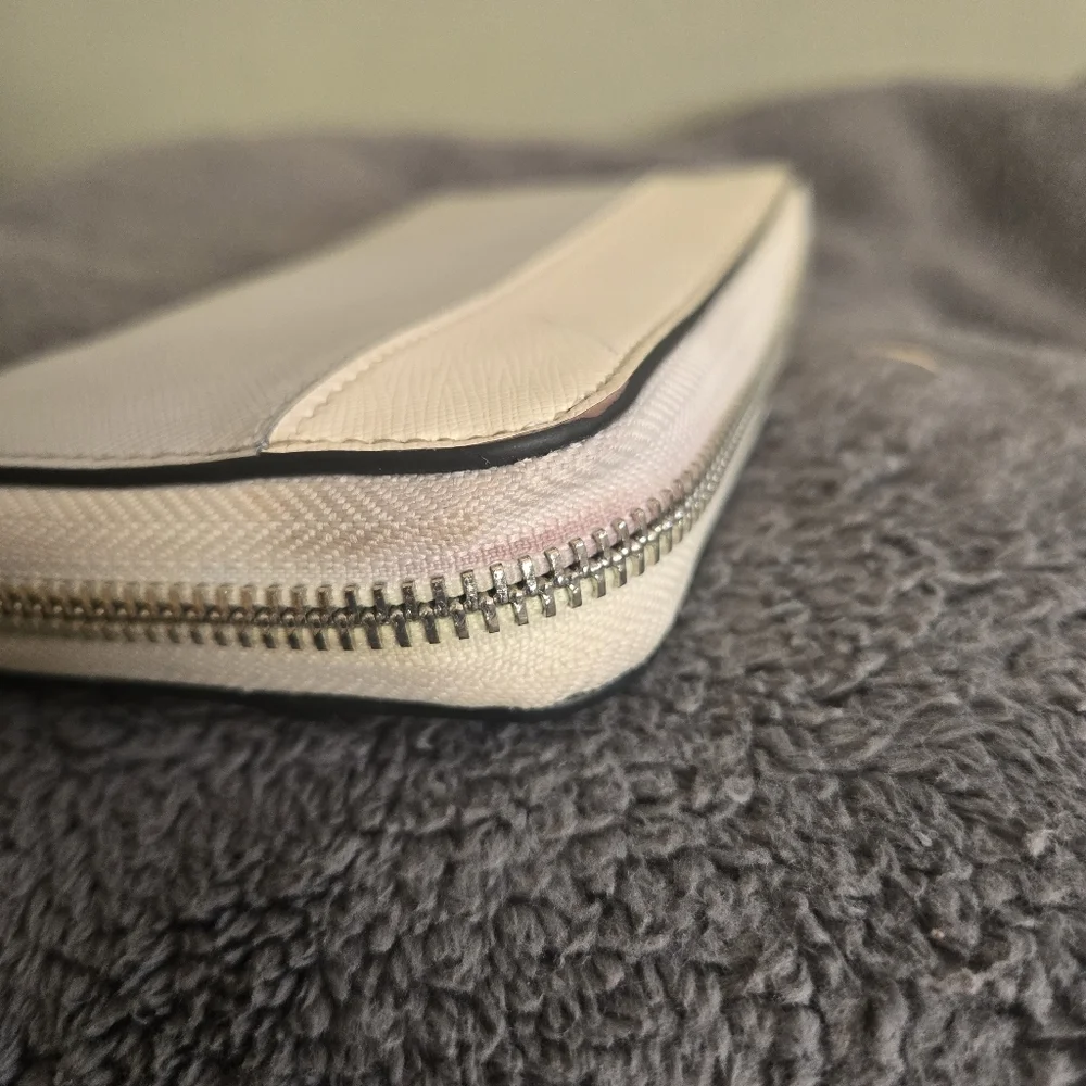 Kate Spade Large Wallet Gray/White